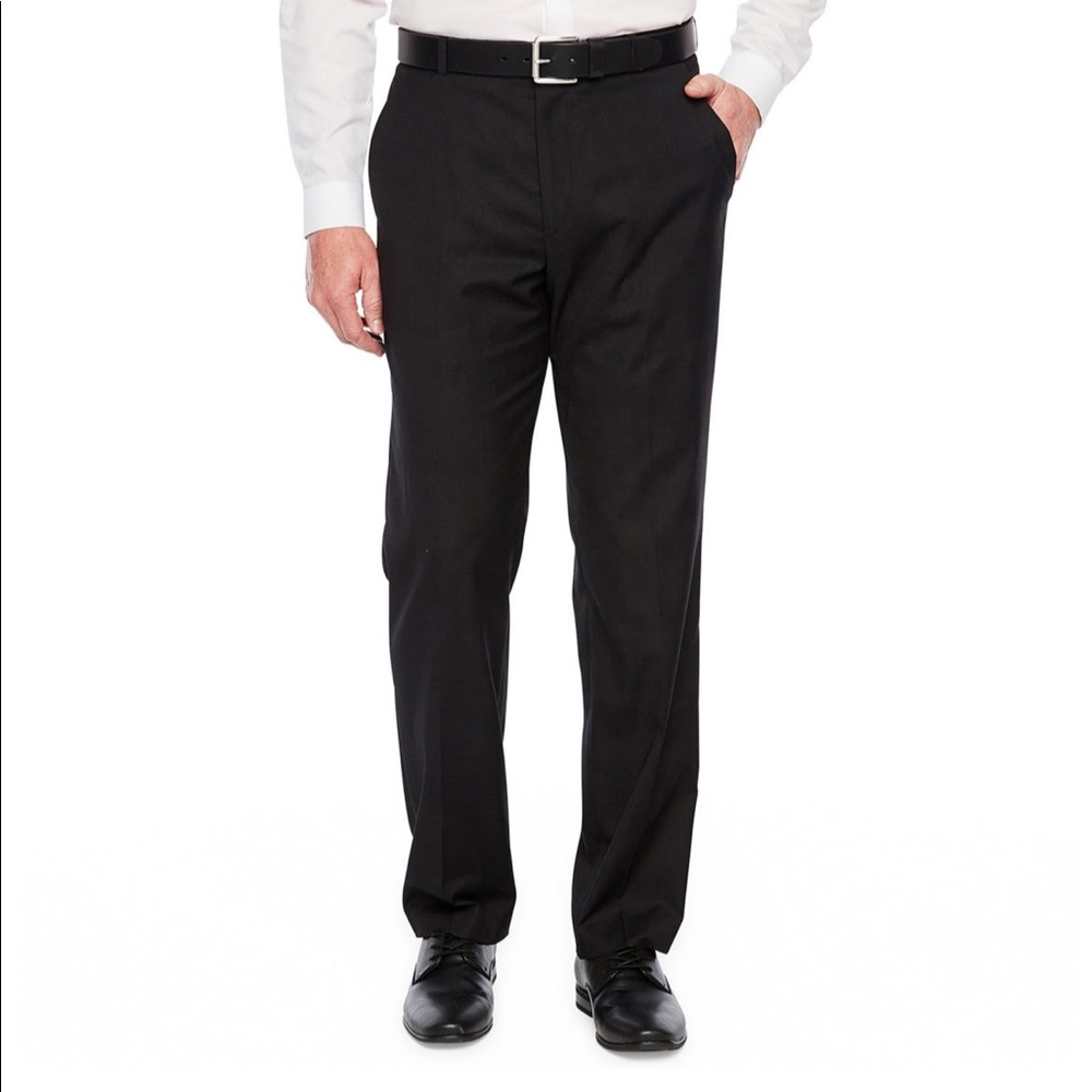 NWT Charcoal Stafford Mens Classic Fit 44x30